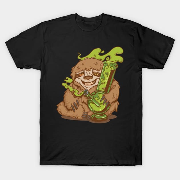 stoned-sloth T-Shirt by gdimido